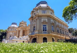 Fachada do Palácio Guanabara, sede do Governo do Rio de Janeiro. O Palácio vai receber visitas guiadas de populares.
