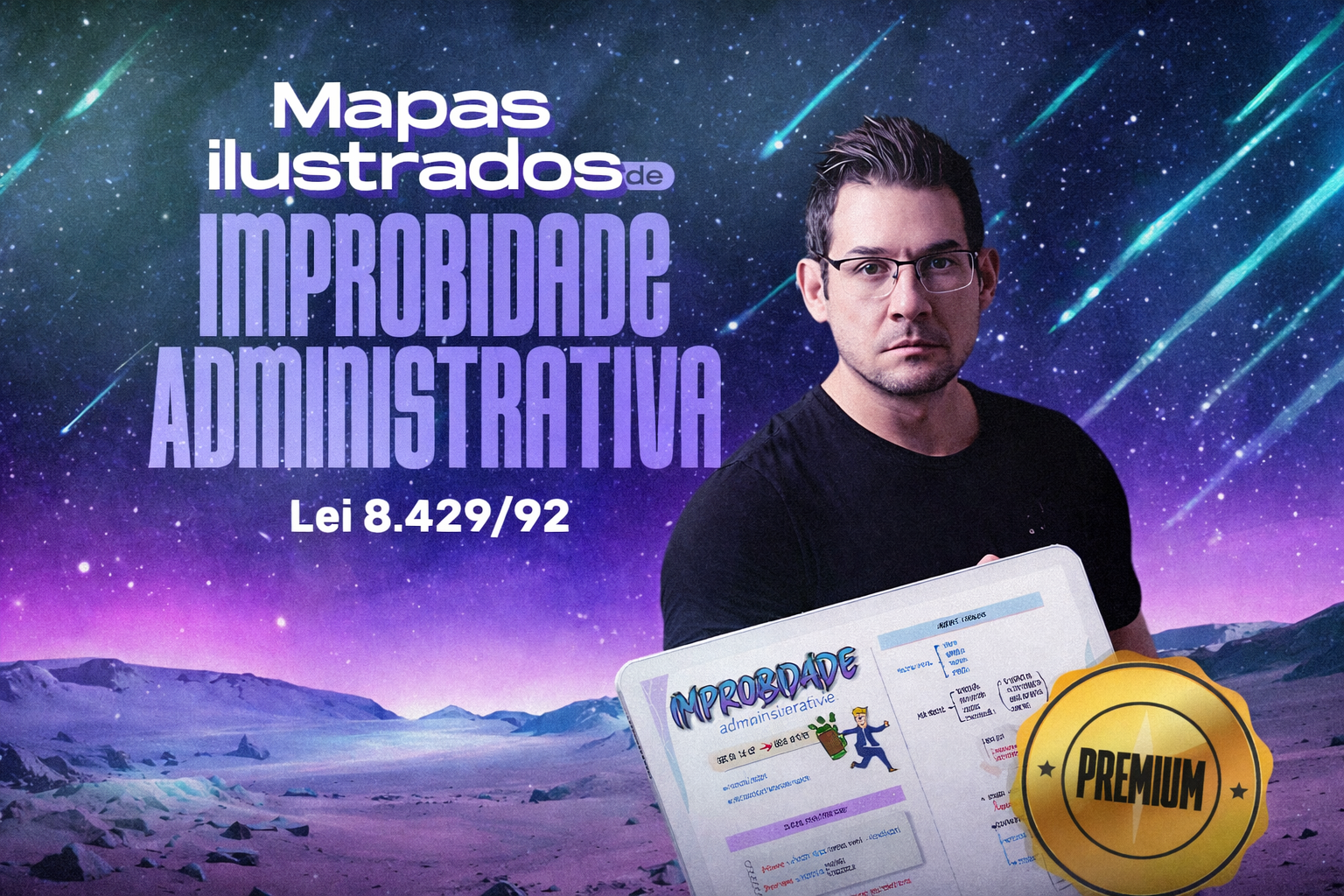 Mapas Ilustrados de Improbidade Administrativa