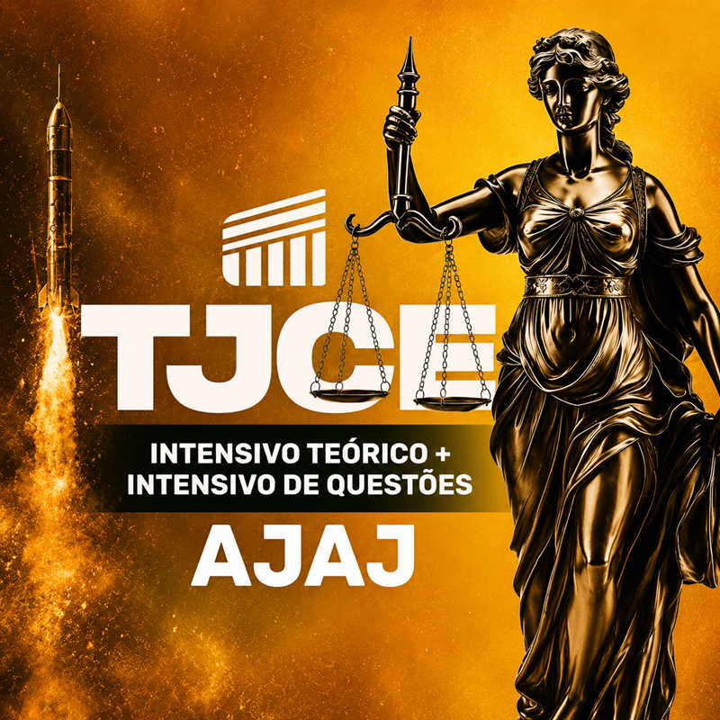 TJCE – Intensivo Teórico + Intensivo de Questões – (AJAJ)