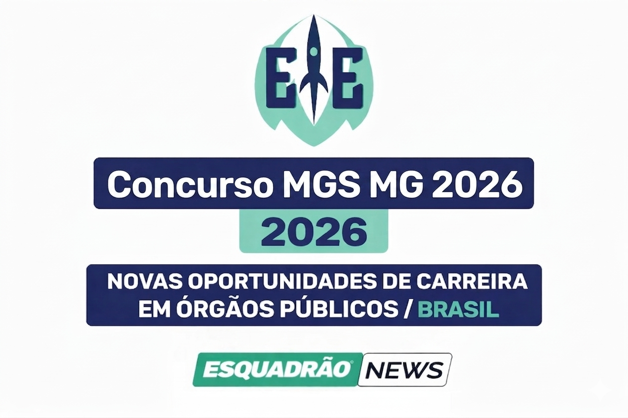 Concurso MGS MG: Vagas em todo o estado com salários até R$3.707